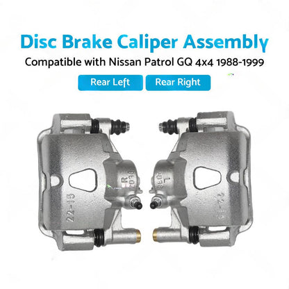 LH  RH Rear Disc Brake Caliper Assembly Suitable For Nissan Patrol GQ 4x4 88-99.