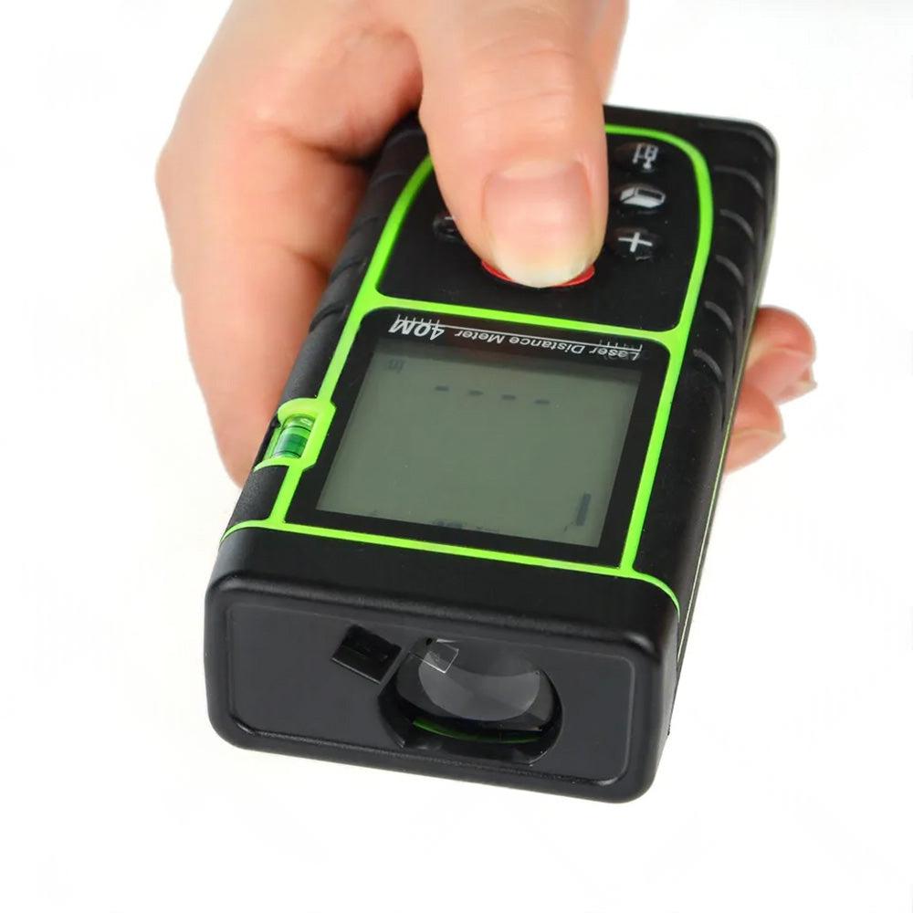 40m Handheld Digital Laser Distance Meter Finder Measure Tape Range Finder Tools.