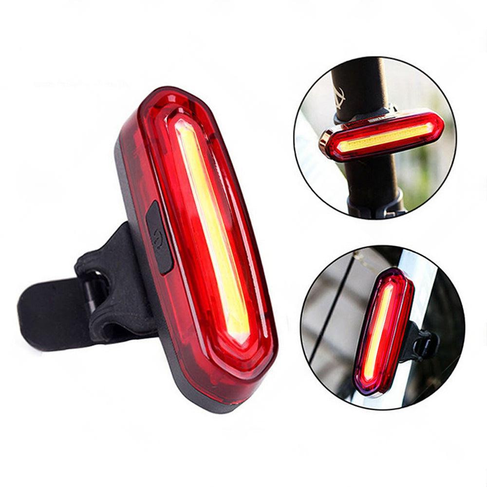 120 Lumens LED Bike Tail Light USB Rechargeable Powerful Bicycle Rear Light.