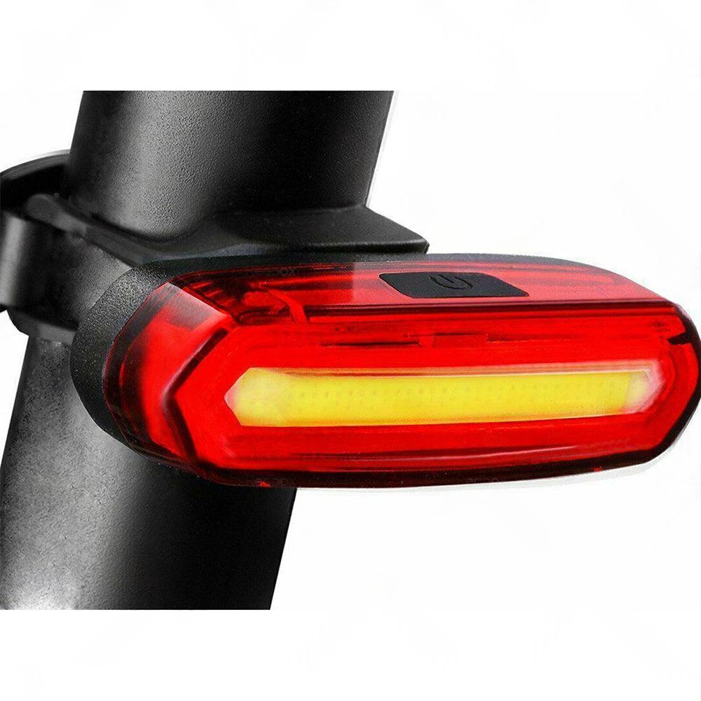 120 Lumens LED Bike Tail Light USB Rechargeable Powerful Bicycle Rear Light.