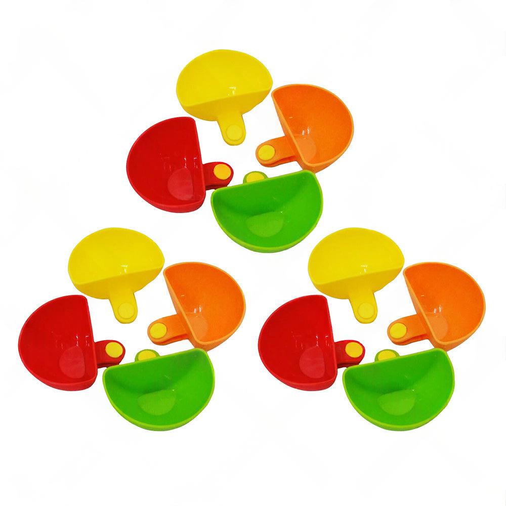12 Pack Plastic Dip Clip Bowl Plate Holder Plate Clip Holders Dish Chip.