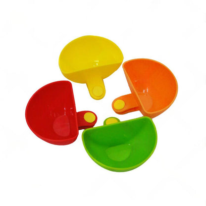 12 Pack Plastic Dip Clip Bowl Plate Holder Plate Clip Holders Dish Chip.