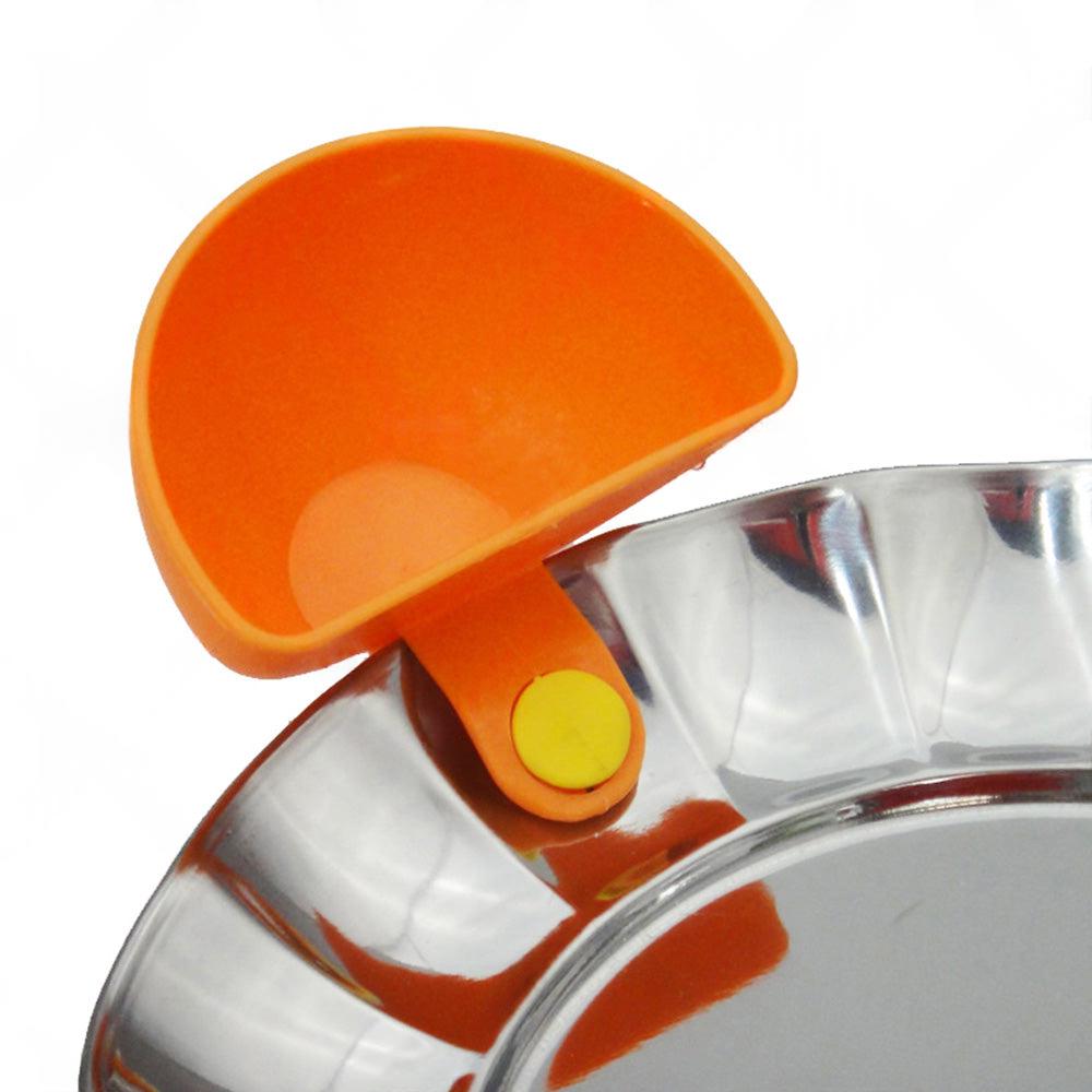 12 Pack Plastic Dip Clip Bowl Plate Holder Plate Clip Holders Dish Chip.