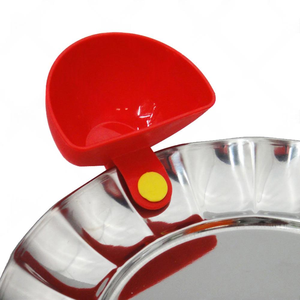 12 Pack Plastic Dip Clip Bowl Plate Holder Plate Clip Holders Dish Chip.