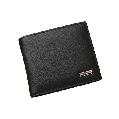 Men’s Leather Wallet Cowhide Coin Purse With Multiple Card Slots Suitable For Everyday Use.