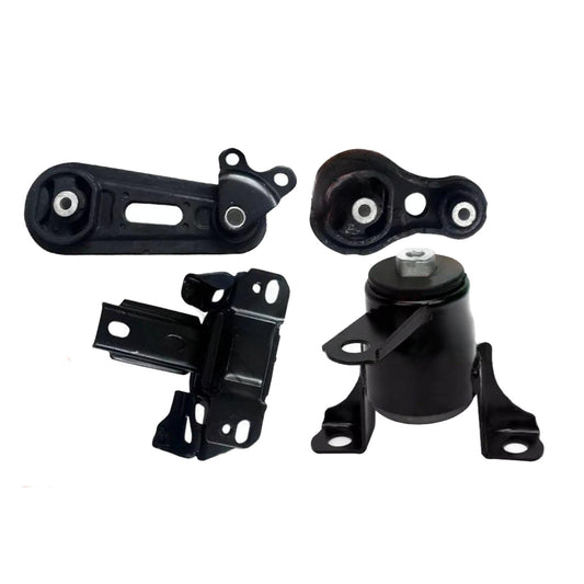Engine Mount Kit 4x Suitable For Mazda 2 2007-2014 1.5L 4-Cyl ZY Engine Automatic