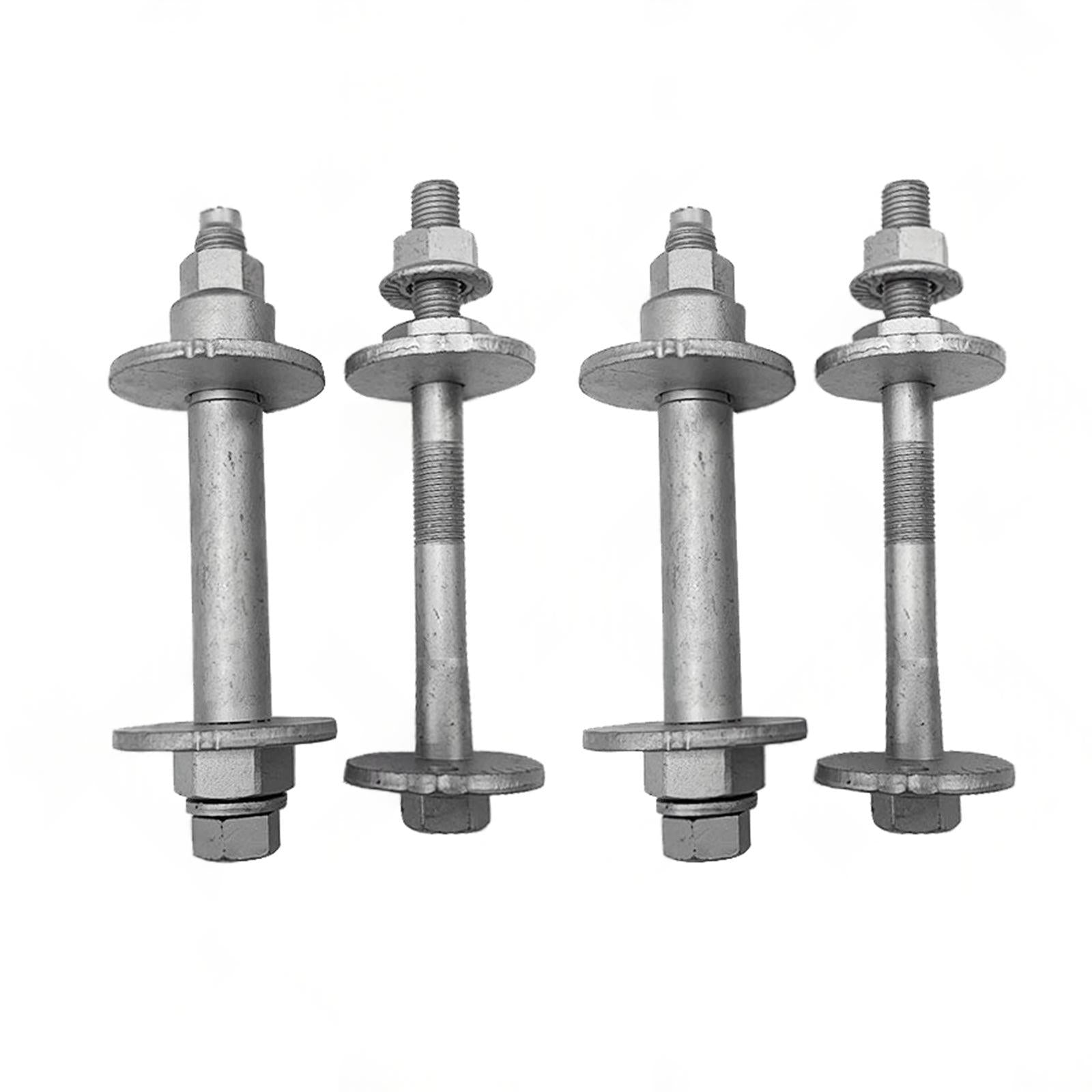 4x Control Arm Lower Camber Bolt Kit Suitable for Toyota Land Cruiser Prado 150.