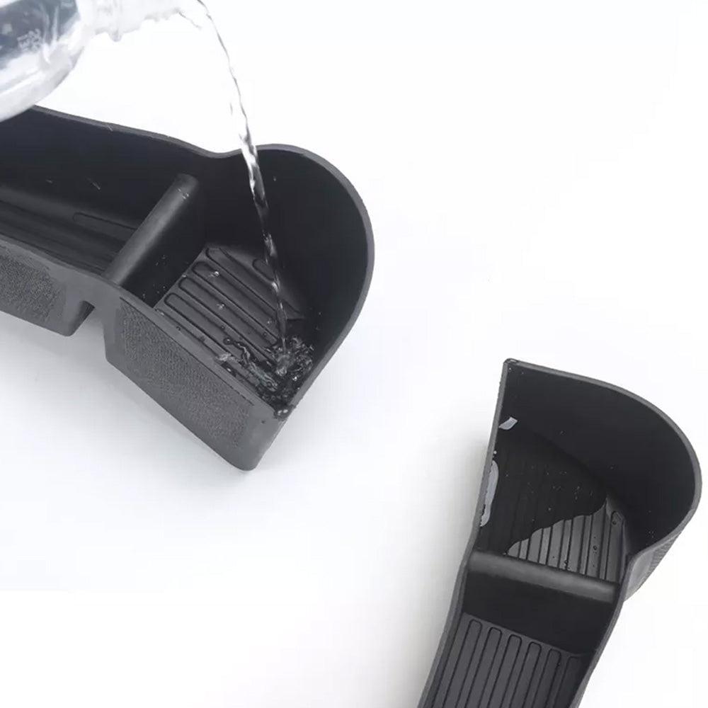 Suitable for Tesla Model Y 4PCS Front Rear Door Side Storage Box Tray Organizer.
