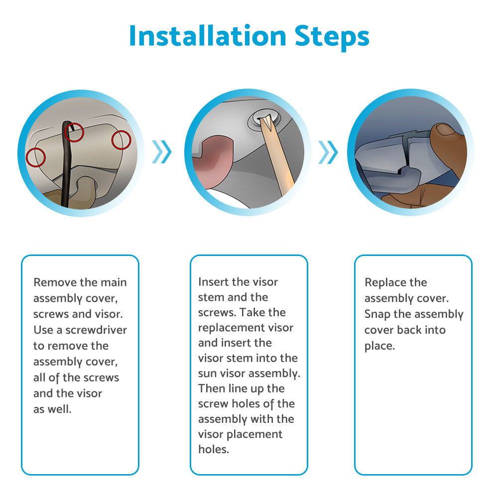 Front Left Sun Visor Sunshade Suitable For Subaru Impreza WRX 92011FG032ME (2008ÿ2014)