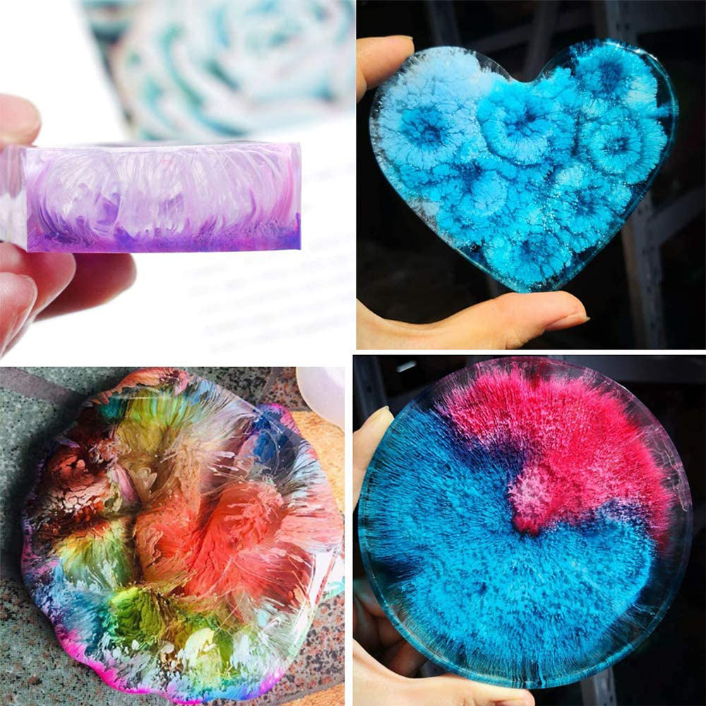 Pigment Glitter Ink Pearl Powder Pellet Epoxy Resin Colour Coating Craft Art DIY.