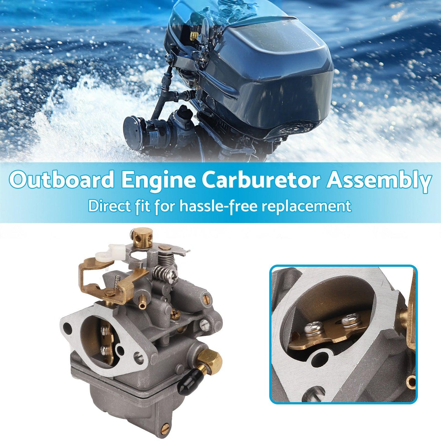 Outboard Engine Carburetor Assembly Suitable For 4 Stroke DF6 DF4 13200?91J70.