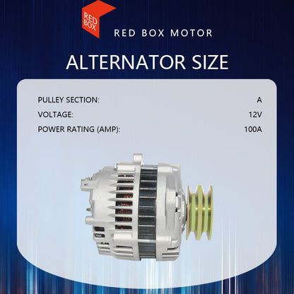 Alternator Suitable For Nissan Patrol GU 4. 2L Turbo Diesel TD42 TD42TI 98-07 MAN.