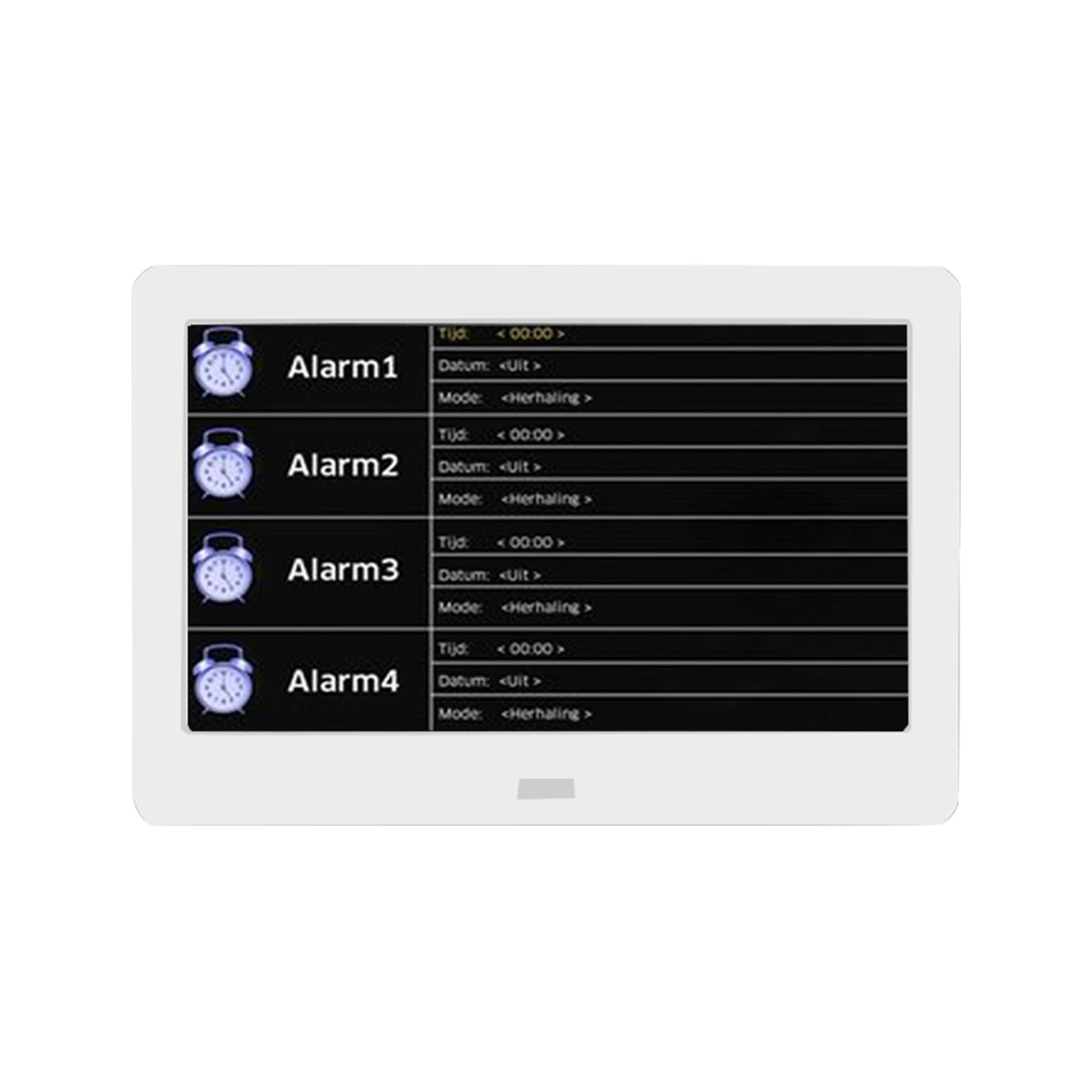 7  LED Large Digital Day Clock Calendar Dementia Date Week Month Year Time Wall.