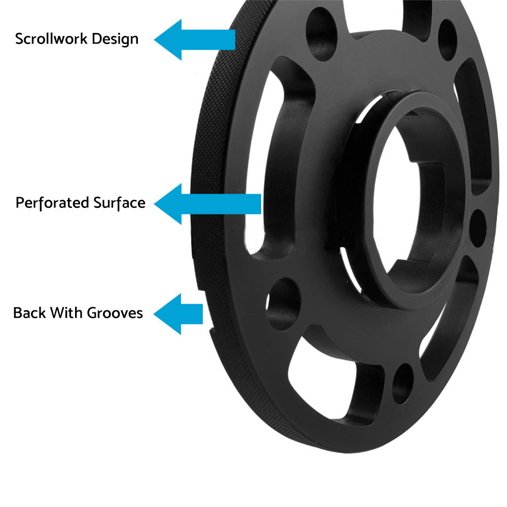 2x 10mm Wheel Spacers Suitable for Porsche 911 3.6L
