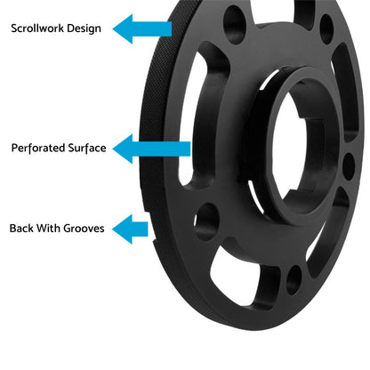 2x 10mm Wheel Spacers Suitable for Porsche 911 3.6L
