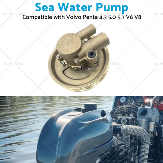 3812519 Raw Sea Impeller Water Pump For Volvo Penta 4. 3 5. 0 5. 7 V6 V8 21212799.