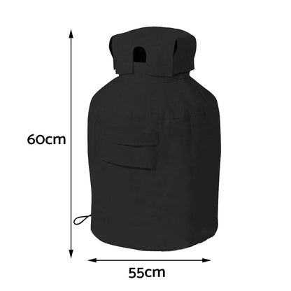 2x Propane Tank Covers Dust-Proof & Waterproof Suitable for Gas Bottles