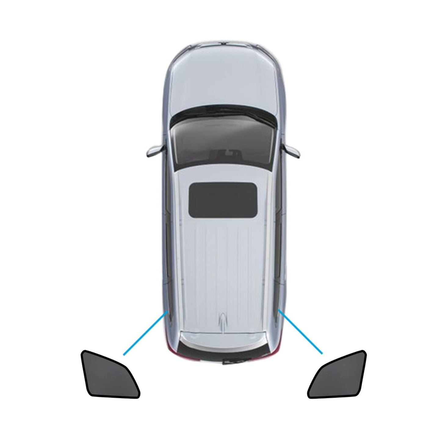 Magnetic Mesh Sun Blind Shades Suitable For Volvo XC60 2017-2024