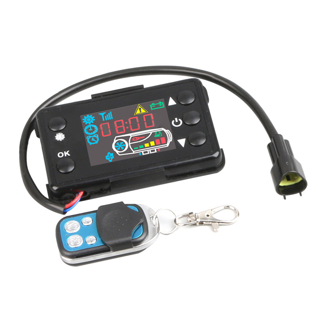12V 24V LCD Monitor Switch Parking Heater Controller For Car Air Diesel Control.
