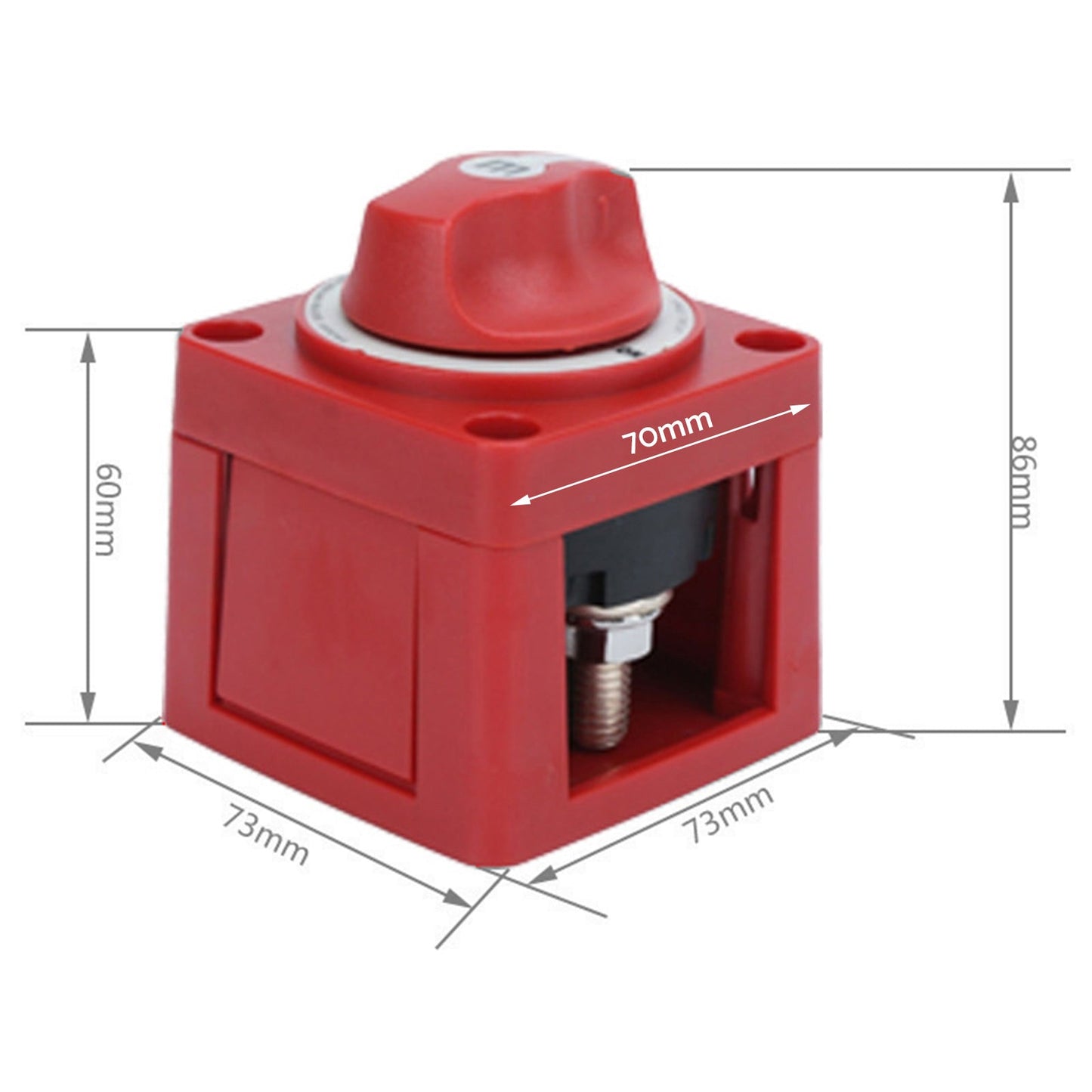 Boat Battery Circuit Master Switch Suitable for Blue Sea 6006 M-Series