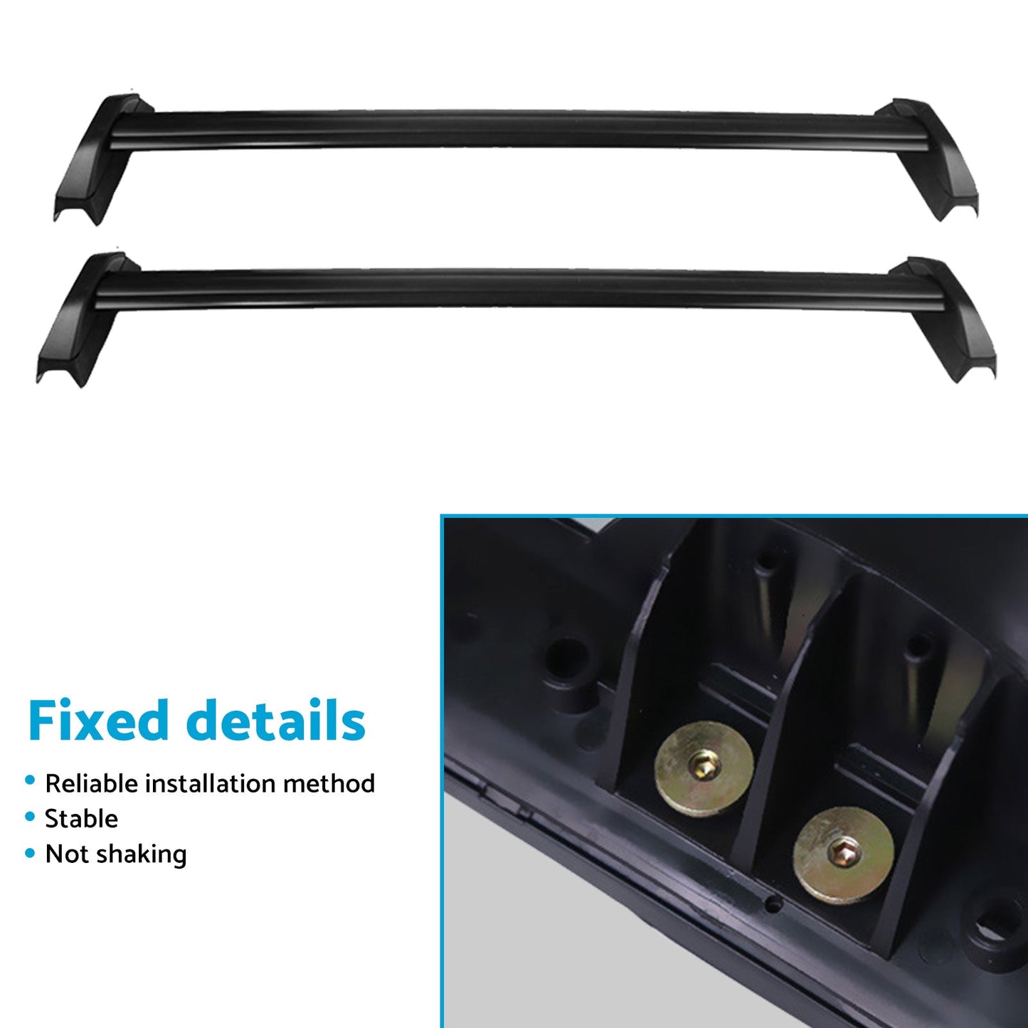 Roof Rack Cross Bar Pair Suitable for Honda CR-V RD7 2.4L