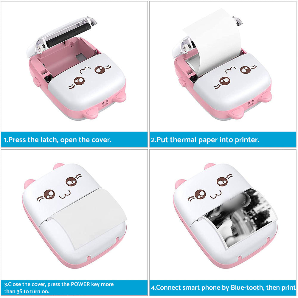 Pocket Thermal Printer Suitable for Mobile Phone