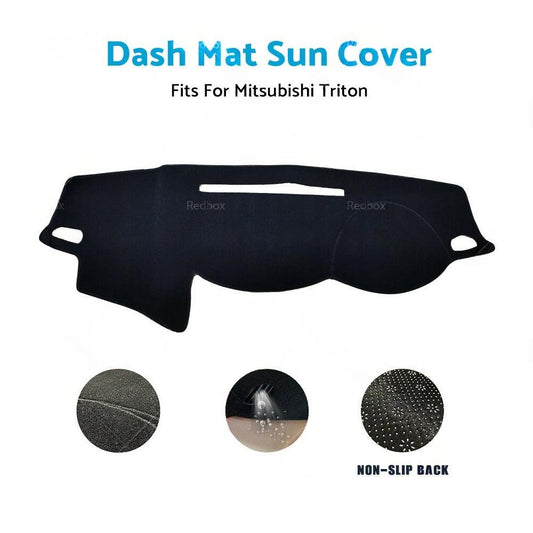 Dashboard Sun Cover Pad Dash Mat Suitable for Mitsubishi Triton