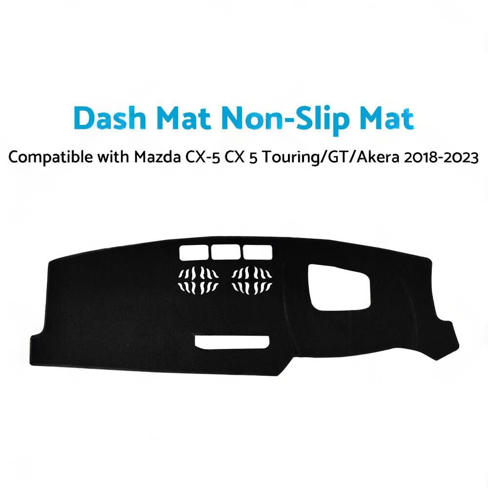Non-Slip Black Dash Mat Cover Suitable for Mazda CX-5
