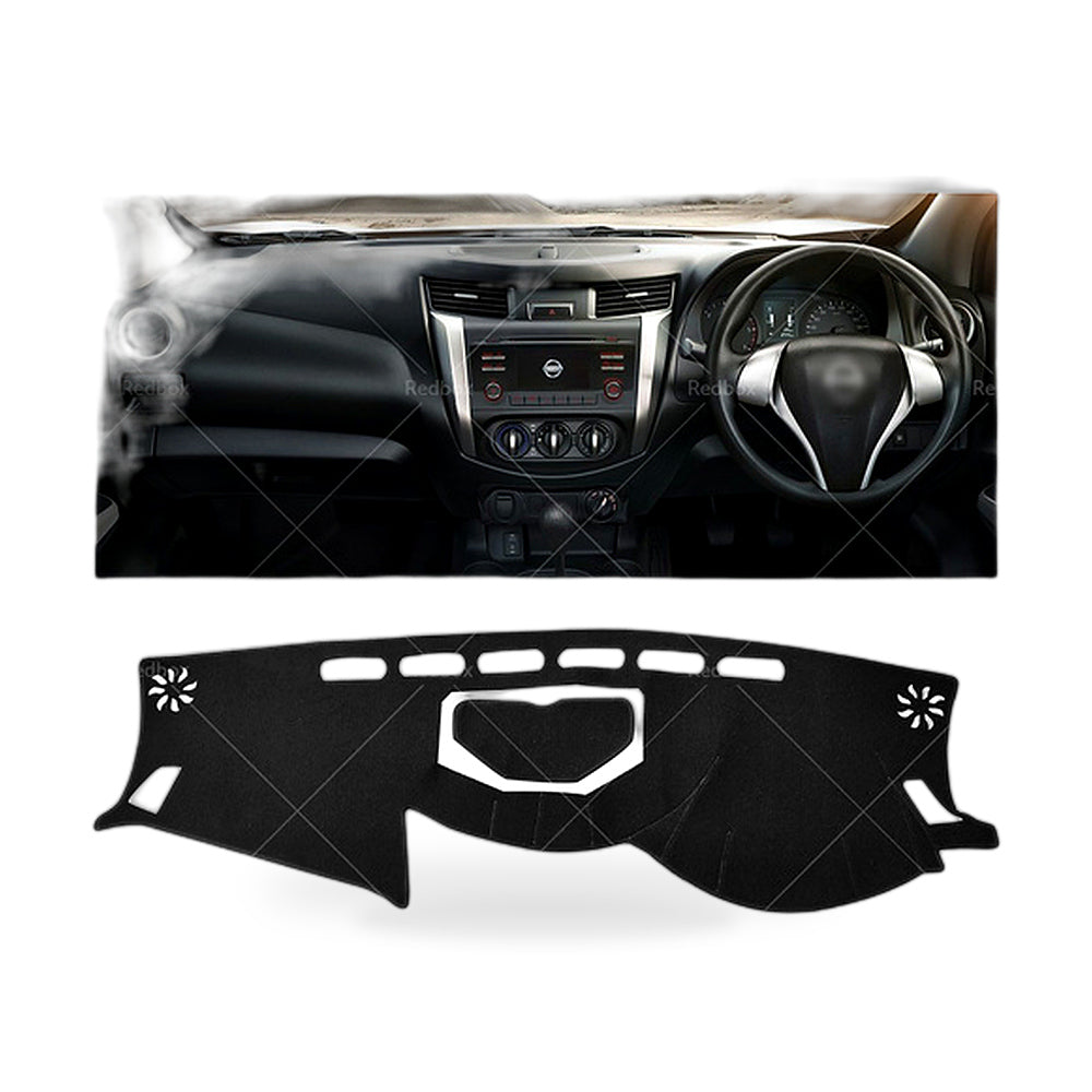 Dashboard Dash Mat Non-Slip Black Suitable for Nissan Navara D23 NP300