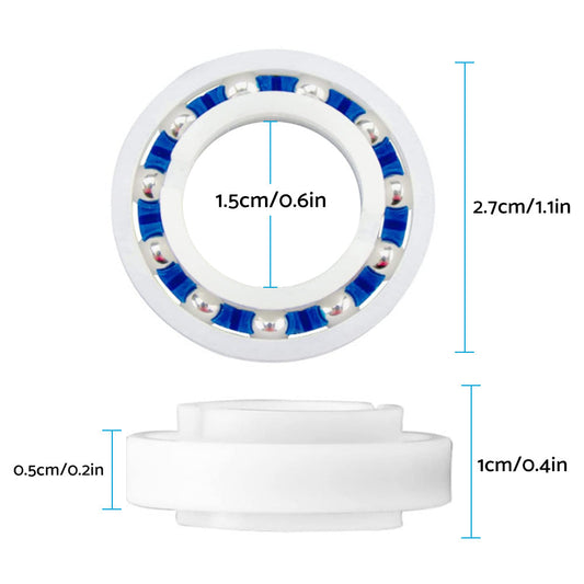 2/4x Wheel Bearing Suitable For Zodiac MX MX6 MX8 AX10 Baracuda Pool Cleaner.