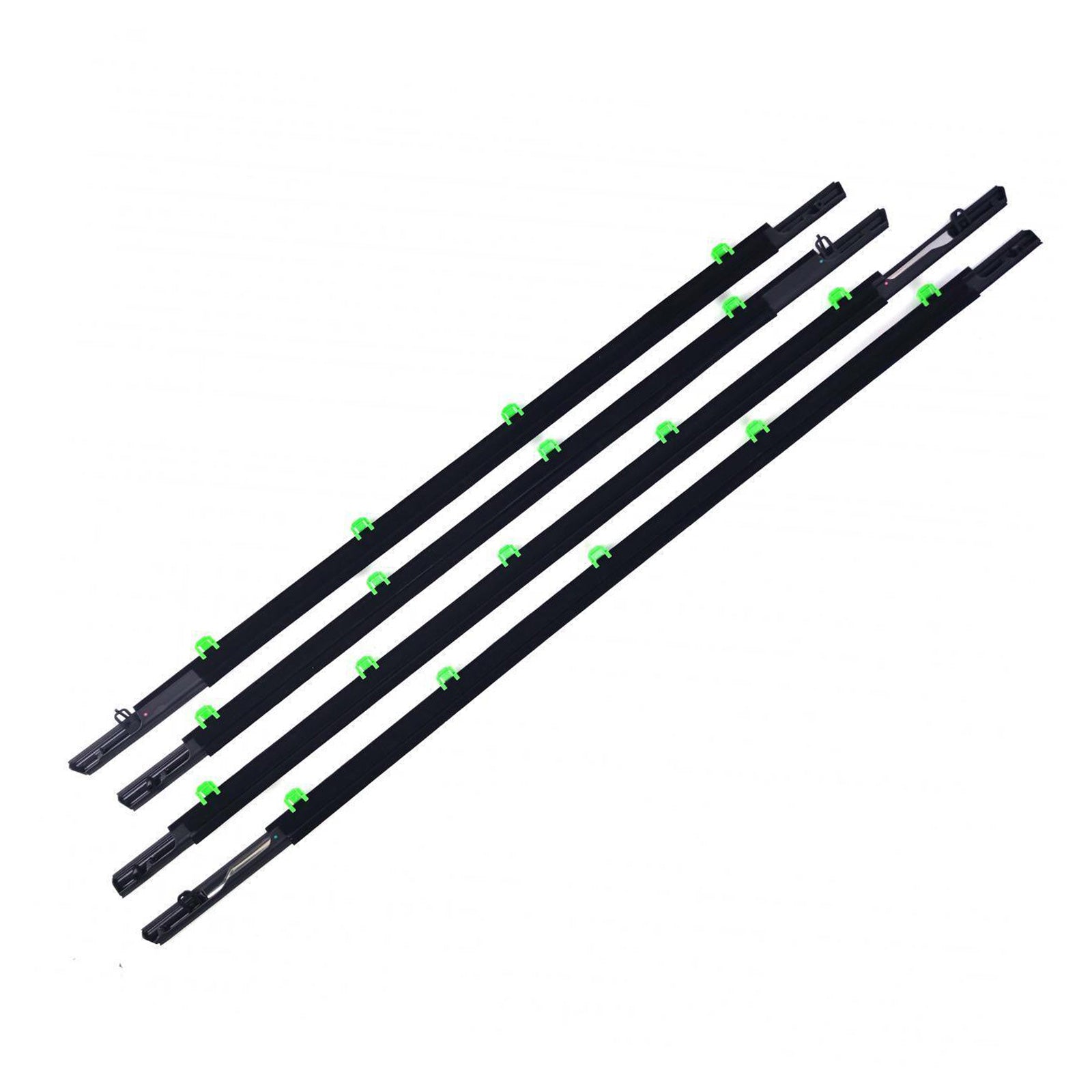 4pc Weatherstrip Door Belt Outer Suitable for Honda CR-V CRV SUV Facelift 12-17.