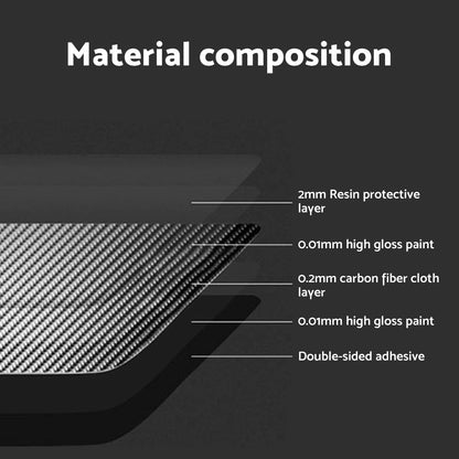 Carbon Fiber Headlight Eyebrow/Eyelids Cover Trim Suitable For BMW E90/E91 328i & 335i