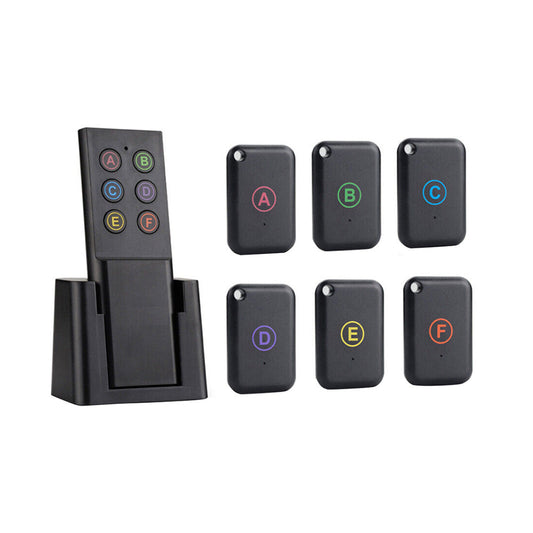 Wallet Tracker Transmitter With 6 Receivers Suitable For Anti-Lost Wireless Key Finder and Remote Key Use