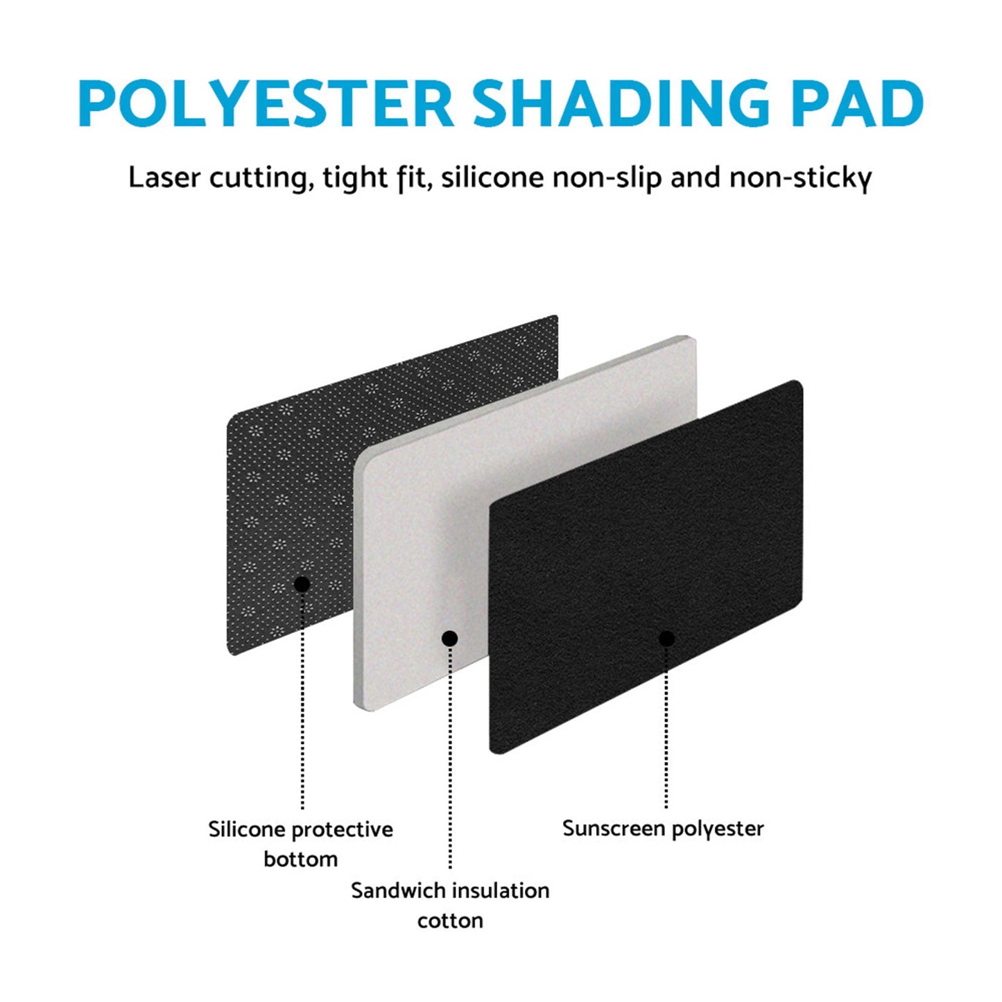 Non-Slip Dash Mat Suitable For Hyundai Palisade Wagon 2020-2023 (No Heads-Up Display)