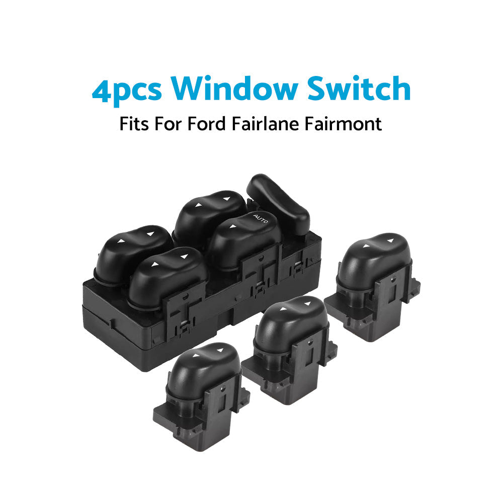Set of 4 Power Window Switches Suitable for Ford Fairlane AU