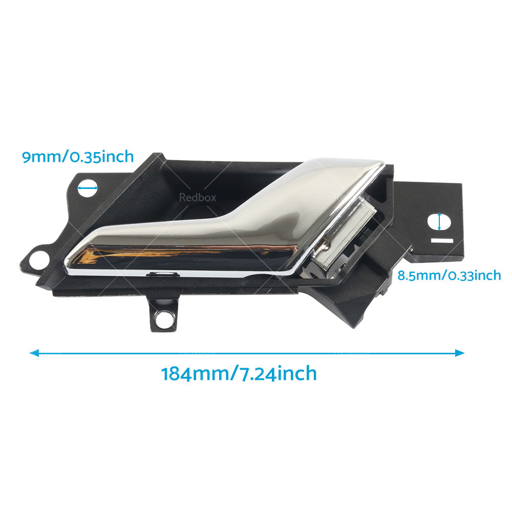 Right Inner Door Handle Chrome Fits For Holden Captiva 5 Seater 2006 - 2018.