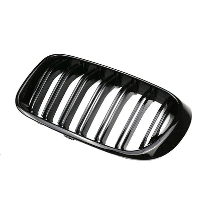Front Bumper Kidney Grille Grill Suitable For BMW X3 F25 / X4 F26 2014-2017.