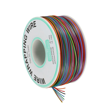 Wrapping Wire Tin Plated Copper Wire P or N DM-30-1000 30 AWG 250M Length 8 Colors.