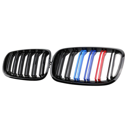 Kidney Front Grille Suitable For BMW E70 X5 / E71 X6 2007-2013 M Color.