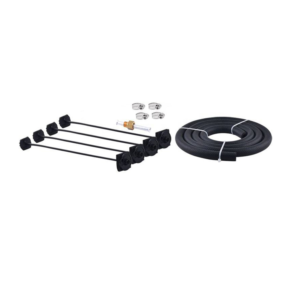8 Row Remote Transmission Oil Cooler Radiator Converter Kit Suitable For Manual To Automatic Transmission Vehicles