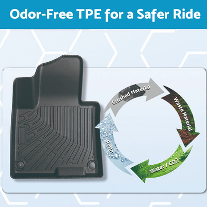 TPE 3D Moulded Floor Mats Suitable for BYD Shark 6
