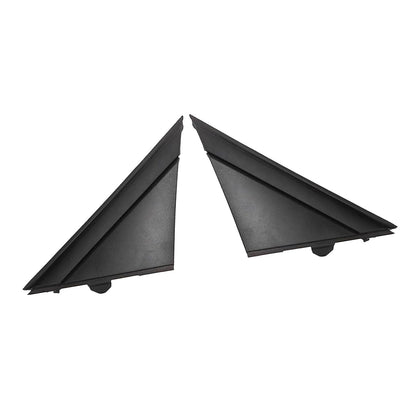 Matte Black Rear Mirror Triangle Trim Plate Suitable for Fiat 500