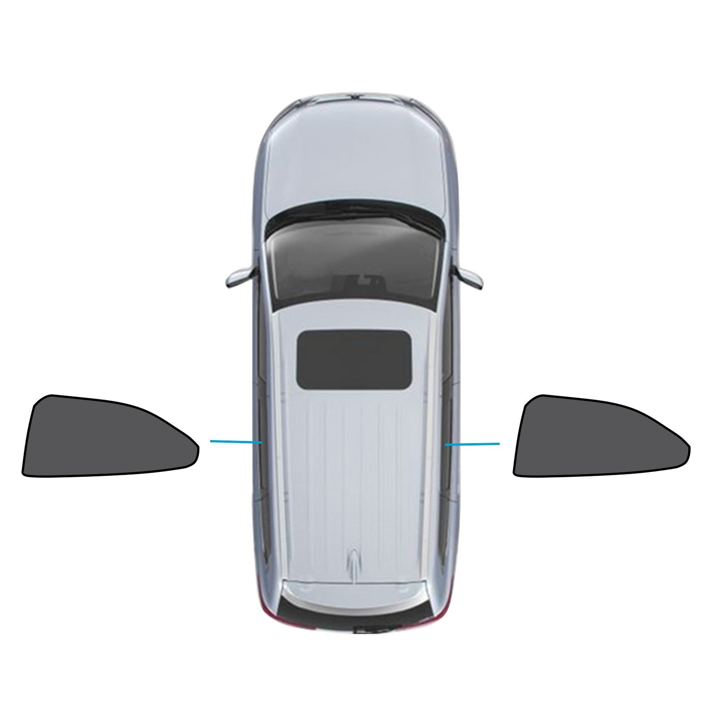 Car Window Magnetic Mesh Sun Blind Shade Suitable For Lexus UX 2019-2024