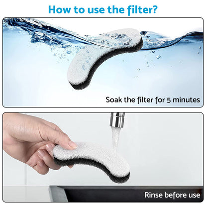 Filter Replacement Suitable for WF050 WF060 WF100 Cat Water Fountain