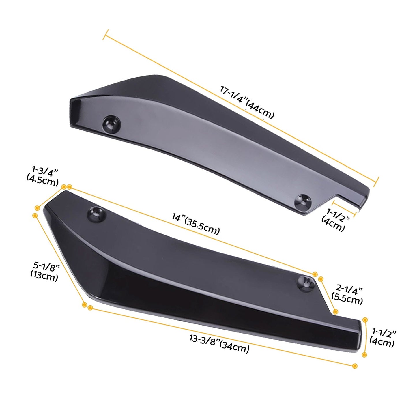 Rear Diffuser Suitable For Mitsubishi Lancer CJ / CF Sedan Bumper Spoiler