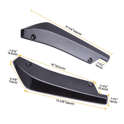 Rear Diffuser Suitable For Mitsubishi Lancer CJ / CF Sedan Bumper Spoiler