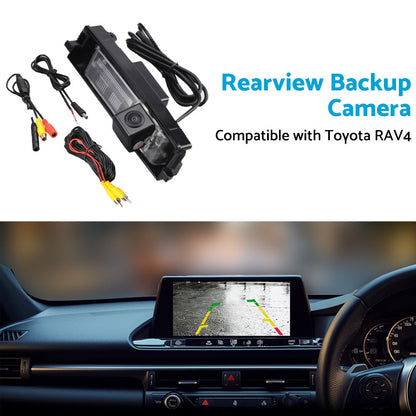 Car Reverse Camera Rear View Backup Parking Suitable for Toyota RAV4 2006-2012.