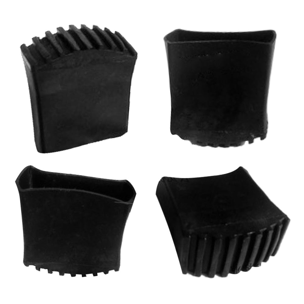 4Pcs Rubber Non Slip Ladder Feet Mat Cushion Replacement for Aluminum Ladder.