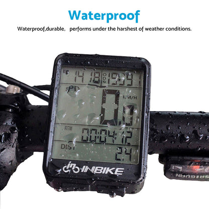 Wireless Cycling Bike LCD Speedometer Computer Odometer Suitable For Bicycle Waterproof