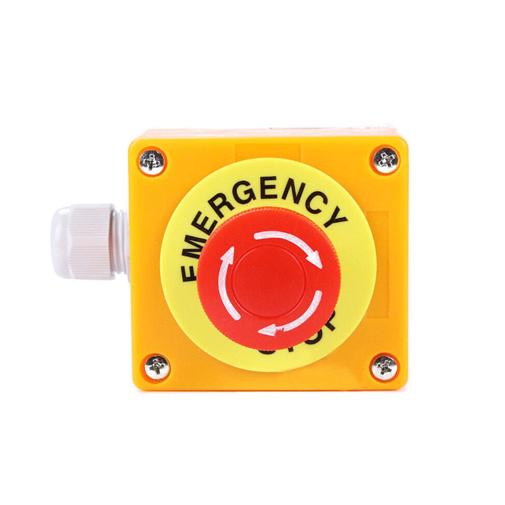 Emergency Stop Shut Off Push Buttons Switch 1NO  1NC e-stop Push Button AU.